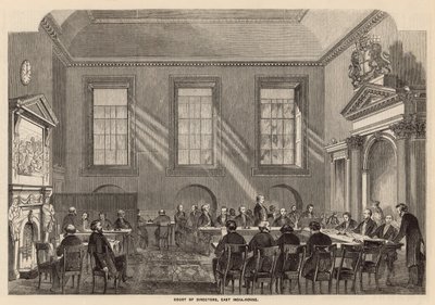 Igazgatóság, Kelet-Indiai Ház alkotó: English School