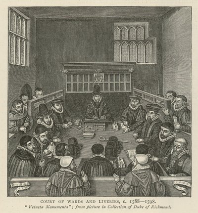 Court of Wards and Liveries, 1588-1589 körül alkotó: English School