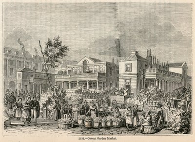Covent Garden Market, London alkotó: English School