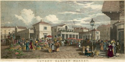 Covent Garden Market, London alkotó: English School