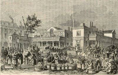 Covent Garden Market, London alkotó: English School