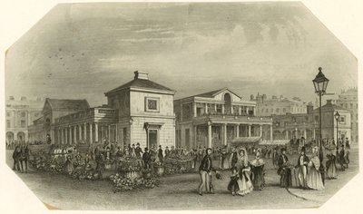 Covent Garden Market, London alkotó: English School