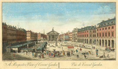 Covent Garden Market, London alkotó: English School