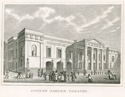Covent Garden Színház, London alkotó: English School