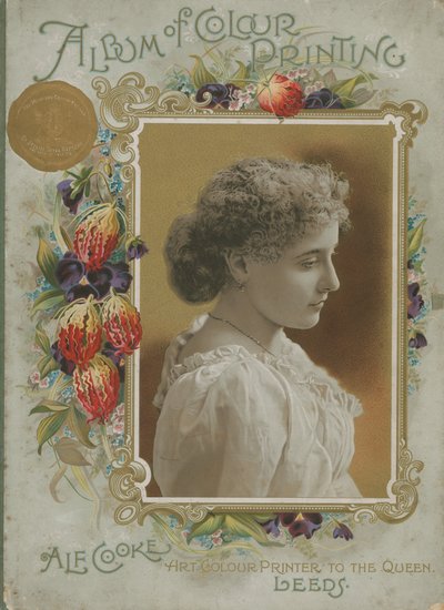 Alf Cooke, Art Color Printer to the Queen színes nyomtatási albumának borítója alkotó: English School