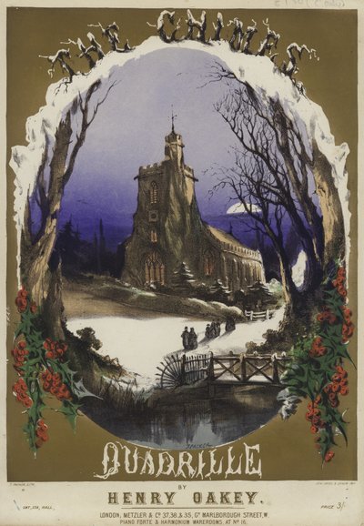 A The Chimes Quadrille borítója alkotó: English School