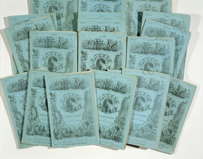 Borítók Charles Dickens (1812-70) Little Dorrit Monthly Issues of Little Dorrit című kiadványából, megjelent c. 1856 alkotó: English School