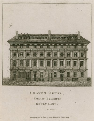 Craven House, Craven Buildings, Drury Lane, London alkotó: English School