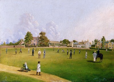 Krikett Mitcham Greenen alkotó: English School