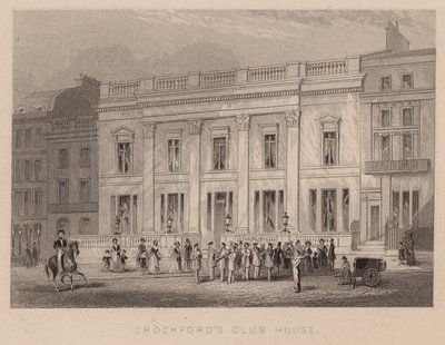 Crockfords Club House, London alkotó: English School