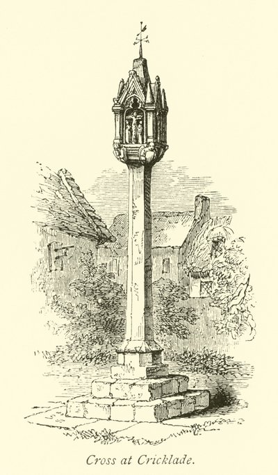Kereszt a Cricklade-ban alkotó: English School