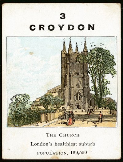 Croydon (színes litho) alkotó: English School