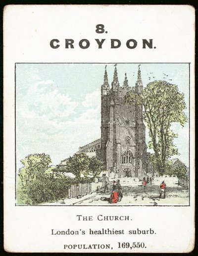 Croydon (színes litho) alkotó: English School