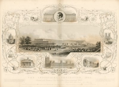 Kristály palota; az 1851-es nagy kiállítás alkotó: English School