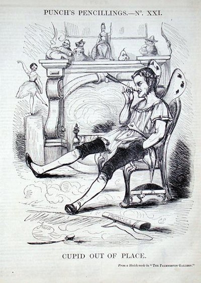 Ámor nem a helyén (metszet) alkotó: English School