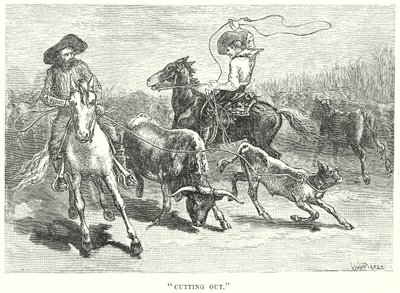 "Kivágás" (vésés) alkotó: English School