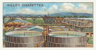 Cyanidbehälter von English School