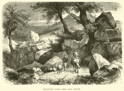 Cyclopean Walls Alba Fucese közelében alkotó: English School