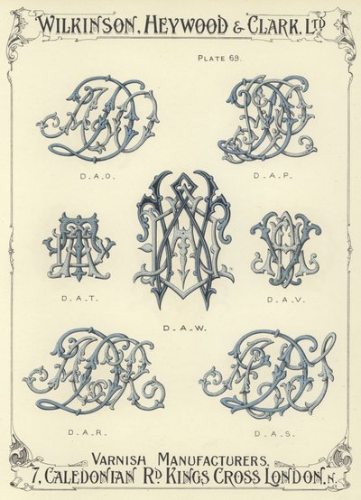 DAO, DAP, DAT, DAW, DAV, DAR, DAS alkotó: English School