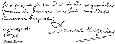 Daniel Elzevier alkotó: English School