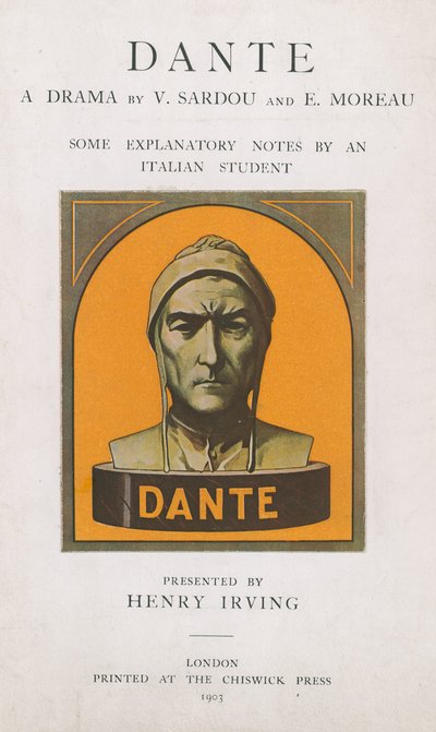 Dante V Sardou és E Moreau drámája, néhány magyarázó megjegyzés egy olasz diáktól alkotó: English School