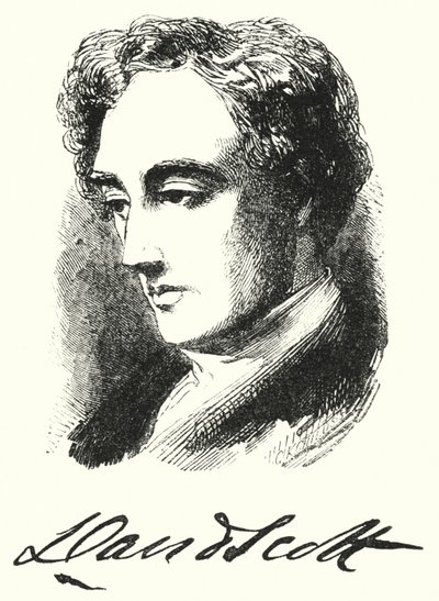 David Scott, RSA (metszet) alkotó: English School