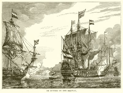 De Ruyter auf der Medway von English School