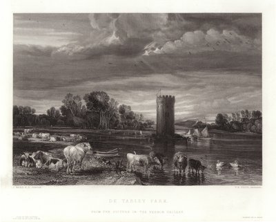 A Tabley Parkból alkotó: English School