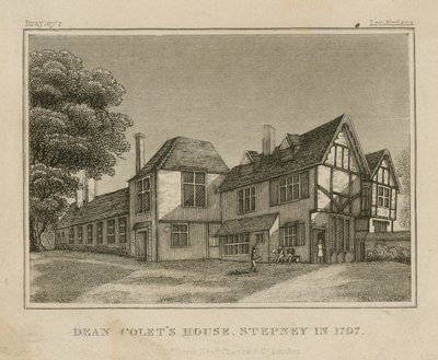 Dean Colets ház Stepneyben alkotó: English School