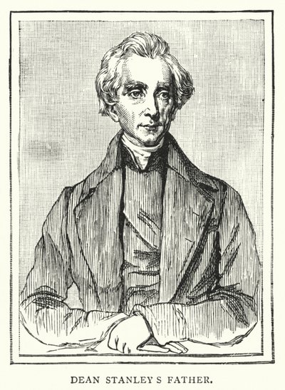 Dean Stanley apja (metszet) alkotó: English School