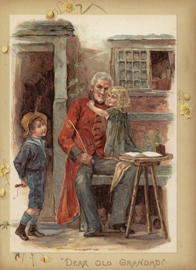Kedves Öreg Nagypapa! (chromolitho) alkotó: English School
