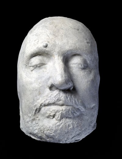 Oliver Cromwell halotti maszkja, 1658 (gipsz) alkotó: English School