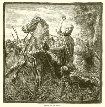 Crassus halála alkotó: English School