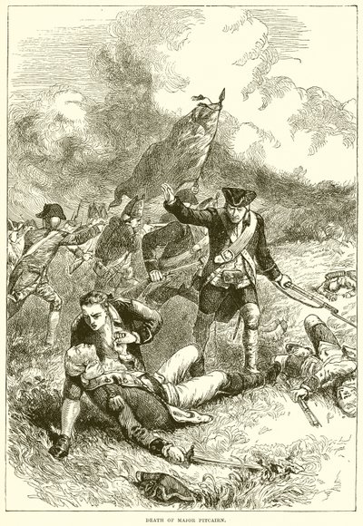 Pitcairn őrnagy halála alkotó: English School