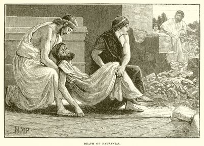 Pausanias halála alkotó: English School