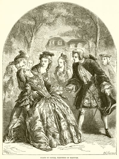 Sophia, Hannover választónője halála alkotó: English School
