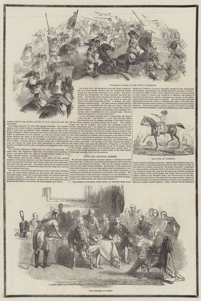Wellington hercegének halála (metszet) alkotó: English School