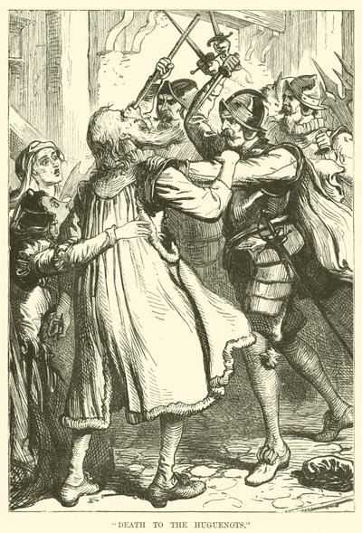 "Halál a hugenottákra" alkotó: English School