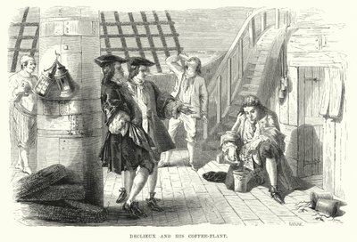 Declieux és kávéüzeme (metszet) alkotó: English School