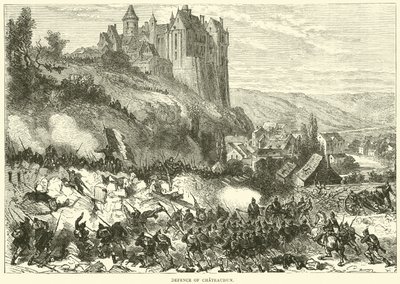 Chateaudun védelme, 1870. október alkotó: English School