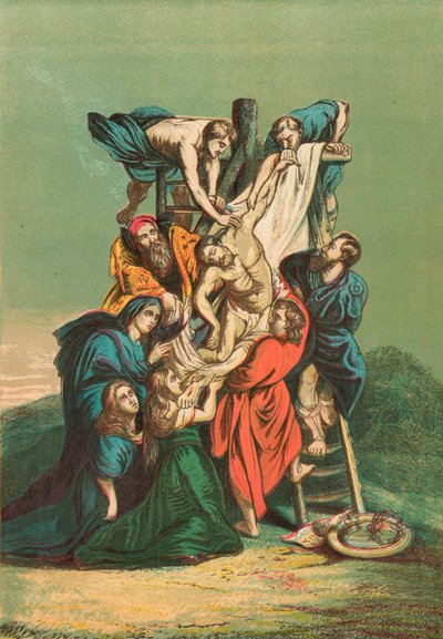 Leszállás a keresztről alkotó: English School