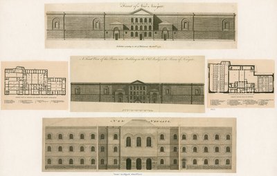 Tervezés Newgate börtönhöz alkotó: English School