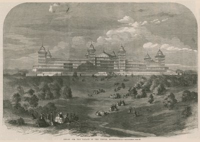 Tervezés a Nép Palotájához alkotó: English School