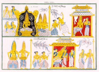 Dewa Loka: A buddhizmus története és tana, Edward Upham, 1829 alkotó: English School