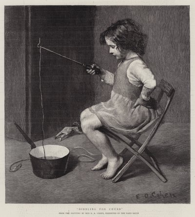 Dibbling Chubbnak (metszet) alkotó: English School