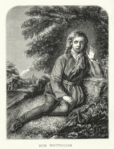 Dick Whittington (metszet) alkotó: English School