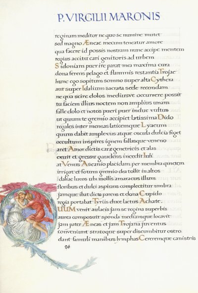 Didó és Ámor, 1874-1919 körül alkotó: English School