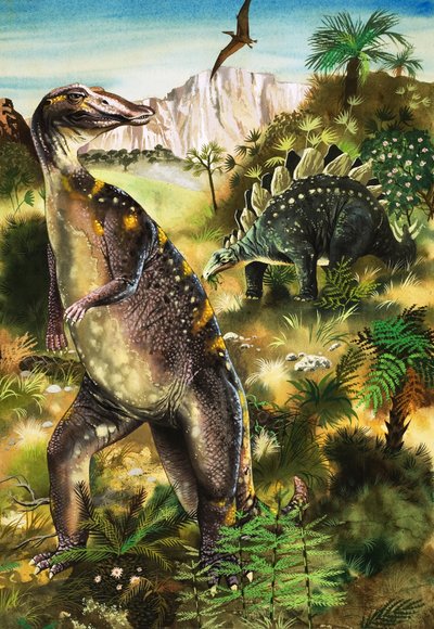 Dinoszauruszok, illusztráció a 
