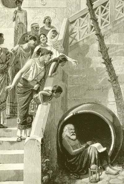 Diogenes alkotó: English School