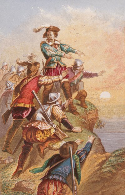 A Csendes-óceán felfedezése alkotó: English School